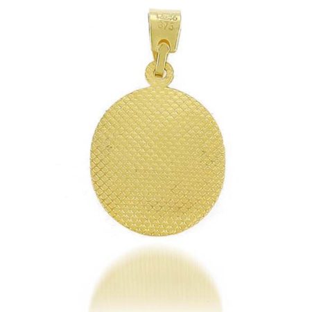 Κριός χρυσό 9Κ σε στρογγυλό σχήμα 2